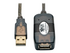 Eaton Tripp Lite Series 20M USB 2.0 Hi-Speed Active Extension Repeater Cable USB-A M/F 65' 65ft 20 Meter
