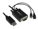 StarTech.com 6 ft / 2m DisplayPort to VGA Adapter Cable with Audio
