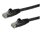 10m CAT6 Ethernet Cable, 10 Gigabit Snagless RJ45 650MHz 100W PoE Patch Cord, CAT 6 10GbE UTP Network Cable w/Strain Relief, Black, Fluke Tested/Wiring is UL Certified/TIA