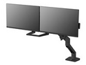 Ergotron HX Arm för dubbla bildskärmar för bordsmontering, svart (monitorarm)