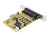 StarTech.com 8-portars PCI Express RS232 seriell kortadapter