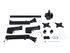 StarTech.com Desk Mount Dual Monitor Arm, Full Motion Monitor Mount for 2x VESA Displays up to 32" (up to 17lb/8kg), Ergonomic Vertical Stackable Arms, Articulating, Height Adjustable