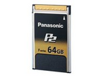 F-Series P2 Memory Card AJ-P2E064FG