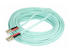 StarTech.com 25m (82ft) LC/UPC to LC/UPC OM4 Multimode Fiber Optic Cable, 50/125µm LOMMF/VCSEL Zipcord Fiber, 100G Networks, Low Insertion Loss, LSZH Fiber Patch Cord