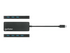 Manhattan USB-C Dock/Hub, Ports (x7): USB-A (x7), 5 Gbps (USB 3.2 Gen1 aka USB 3.0), External Power Supply Not Needed, Cable 15cm, SuperSpeed USB, Black, Three Year Warranty, Blister