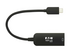 Eaton Tripp Lite Series USB C to DisplayPort Adapter Cable (M/F) with Equalizer, 8K UHD, HDR, DP 1.4, Black, 6 in. (15.24 cm)