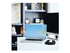 StarTech.com Mouse Pad with Hand rest, 6.7x7.1x 0.8 in (17x18x2cm), Ergonomic Mouse Pad with Wrist Support, Desk Wrist Pad w/ Non-Slip PU Base for Office/Home/Computer/Laptop