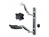StarTech.com Wall Mount Workstation, VESA Mount For 32" Monitors (22lb/10kg), Fully Articulating Arms For Single Monitor Mount & Keyboard Tray, Includes Desktop Computer/PC Bracket
