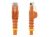 StarTech.com Cat6-patchkabel med hakfria RJ45-kontakter ? 3 m, orange