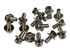 StarTech.com 4-Piece Caster Kit for Open Frame Rack