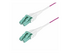 StarTech.com 2m (6.6ft) LC/LC (UPC) OM4 Multimode Fiber Optic Cable, OFNR