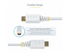 StarTech.com 10ft (3m) Premium Certified High Speed HDMI Cable, 4K60Hz