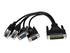 StarTech.com PCI express PCIe seriellt kombokort med 4 portar – 2x RS232 2x RS422/RS485