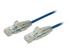 StarTech.com 1.5m Slim LSZH CAT6 Ethernet Cable, 10 Gigabit Snagless RJ45 100W PoE Patch Cord, CAT 6 10GbE UTP Network Cable w/Strain Relief, Blue, ETL, Low Smoke Zero Halogen