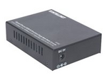 Intellinet Gigabit Ethernet WDM Bi-Directional Single Mode Media Converter, 10/100/1000Base-Tx to 1000Base-Lx (SC) Single-Mode, 20km, WDM (Rx1550/Tx1310)