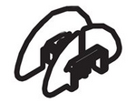 Pickup roller adapter block