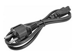 3m (10ft) Laptop Power Cord, EU Schuko to C5, 2.5A 250V, 18AWG, Notebook / Laptop Replacement AC Cord, Printer/Power Brick Cord, Schuko CEE 7/7 to Clover Leaf IEC 60320 C5