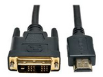 Tripp Lite Series HDMI to DVI Cable, Digital Monitor Adapter and Video Converter (HDMI to DVI-D M/M), 3 ft. (0.91 m)