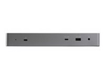 Thunderbolt 3-dockningsstation med USB-C värdkompabilitet