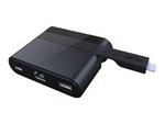 SenseVision USB Type-C to Ethernet + USB 3.0 + USB Type-C Charging Mini Dock