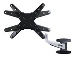 VESA TV Wall Mount, TV Mounting Bracket For 23"-55" Displays, Adjustable Full Motion TV Wall Mount Supports 66lb (30kg), Extendable/Tilting/Swivel Monitor Wall Mount