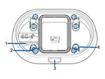 Camera junction box mounting adapter