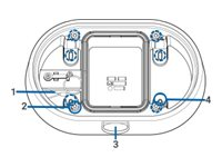 Avigilon camera junction box mounting adapter