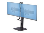 StarTech.com Crossbar Dual Monitor Desk Stand, Double 27inch Screens/VESA