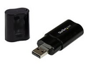 StarTech.com Externt ljudkort, USB stereo-audio-adapter