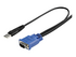 StarTech.com 15 ft 2-in-1 Ultra Thin USB KVM Cable