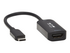 Eaton Tripp Lite Series USB C to 4K 60Hz HDMI Adapter, HDR, DP 1.4 Alt Mode, HDCP 2.2, Black