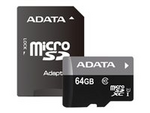 Premier - Flash-minneskort (microSDXC till SD-adapter inkluderad)