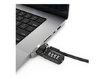 Ledge Lock Adapter for MacBook Pro 16" M1, M2 & M3 with Combination Cable Lock