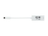 Eaton Tripp Lite Series USB-C to Mini DisplayPort Adapter Cable (M/F) with Equalizer, 8K UHD, HDR, DP 1.4, White, 6in