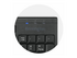 Kensington KM150 EQ - sats med tangentbord och mus full size
