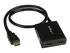 StarTech.com 4K HDMI video-splitter med 2 portar – 1x2 HDMI-splitter – Strömförses via USB eller strömadapter – 4K 30 Hz