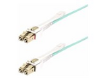 3m (10ft) LC to LC (UPC) OM4 Multimode Fiber Optic Cable w/Push Pull Tabs, 50/125µm, 100G Networks, Bend Insensitive, Low Insertion Loss