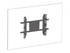 Multibrackets M Display Single Screen VESA Mount Black monteringskomponent