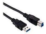 Elivi - USB-kabel - USB Type B (hane) till USB typ A (hane)