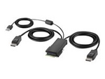 Secure Modular DP Dual Head Host Cable