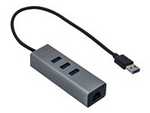 USB 3.0 Metal 3-Port