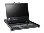 Tripp Lite series 16-Port Rack Console VGA KVM Switch w/ 19" LCD 1U TAA