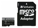PRO U3 - Flash-minneskort (microSDXC till SD-adapter inkluderad)