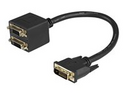 StarTech.com 30 cm DVI-D till 2x DVI-D digital video splitter kabel ? M/F