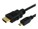 StarTech.com 1m High Speed HDMI Cable with Ethernet HDMI to HDMI Micro