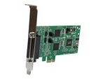 PCI express PCIe seriellt kombokort med 4 portar – 2x RS232 2x RS422/RS485