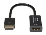 Tripp Lite Series 6in DisplayPort to HDMI Adapter Converter 4K x 2K @ 24/30Hz Active UHD DP to HDMI M/F DPort 1.2 6"