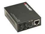 Intellinet Fast Ethernet Media Converter, 10/100Base-Tx to 100Base-Fx (ST) Multi-Mode, 2 km (1.24 mi)