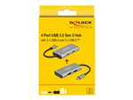 Hubb - 2 x USB 3.2 Gen 2 + 2 x USB-C 3.2 Gen 2