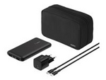 BoostCharge - Strömförsörjningsbank + växelströmsadapter
